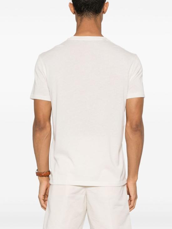 26FW 톰포드 반팔 티셔츠 JCS001JMC002S23 AW004 Ivory - TOMFORD