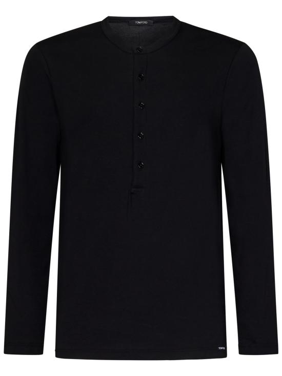  톰포드 긴팔 티셔츠 T4M151040 002 Black