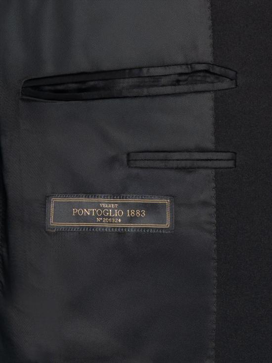 26FW 프랜지스 콜렉션 수트 자켓 24SHOWETXG2BUI 98 Black - FRANZESE COLLECTION