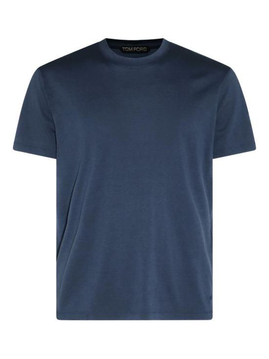 26FW 톰포드 반팔 티셔츠 JCS004JMT012 UHE Navy