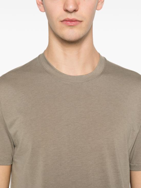 26FW 톰포드 반팔 티셔츠 JCS004JMT012 GAH Green - TOMFORD