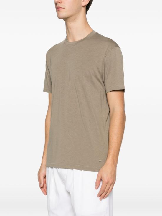 26FW 톰포드 반팔 티셔츠 JCS004JMT012 GAH Green - TOMFORD