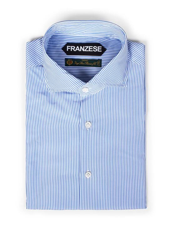  프랜지스 콜렉션 긴팔 셔츠 FRACM22 BLU Blue - FRANZESE COLLECTION