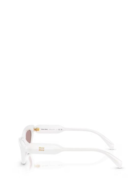 26FW 미우미우 선글라스 MU B11SU 20M20I OPAL WHITE - MIU MIU