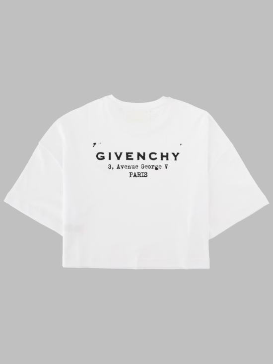 26SS [키즈] 지방시 티셔츠 H31224K 10P WHITE - GIVENCHY