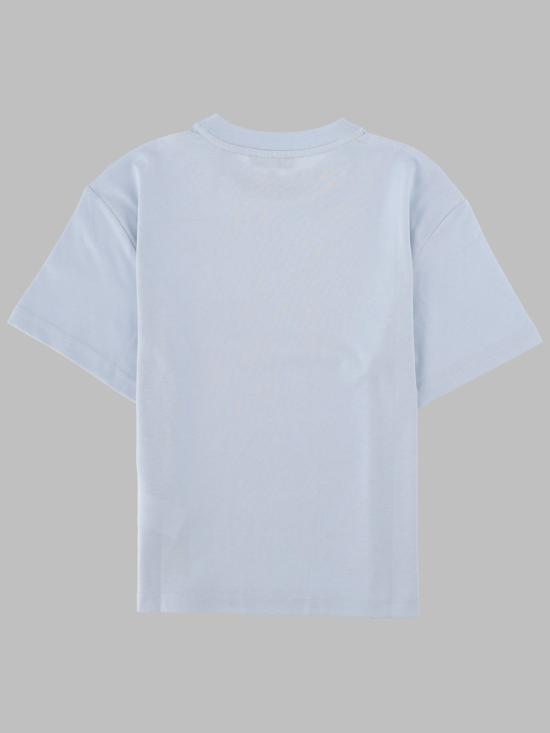 26SS [키즈] 랑방 티셔츠 N30360K 79L BABY BLUE - LANVIN