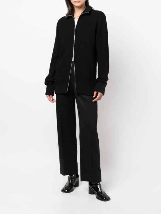 26FW 마르지엘라 니트 집업 가디건 SI1HA0013 S17781 900F - MAISON MARGIELA