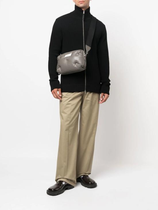 26FW 마르지엘라 니트 집업 가디건 SI1HA0013 S17781 900F - MAISON MARGIELA