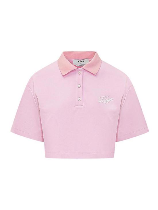 26SS 엠에스지엠 반팔 티셔츠 4041MDM11426712699 Pink