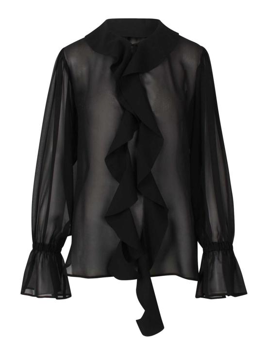 26SS 니나리찌 블라우스 26PCTO021SE1417U9000 Black