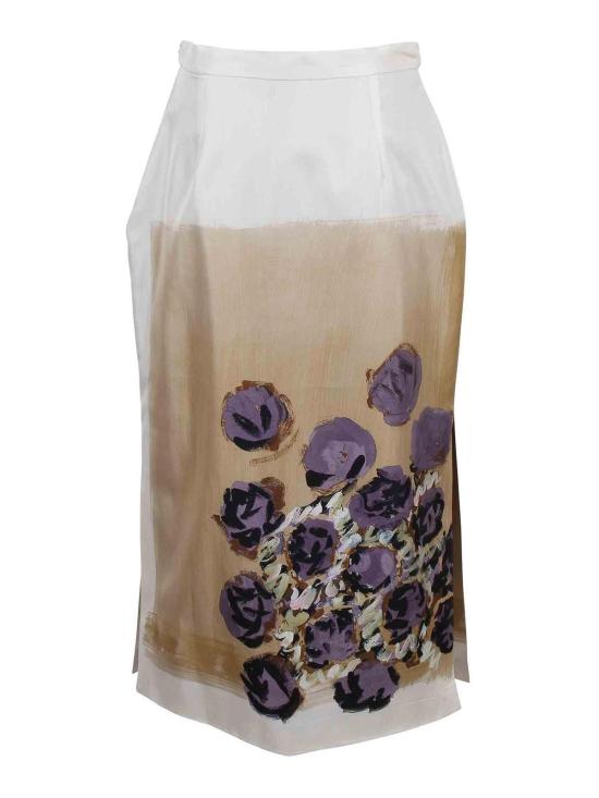 26SS 안토니오 마라스 미디 스커트 MGOM286CR7ML BEIGE - ANTONIO MARRAS