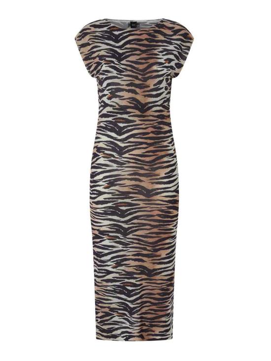 26SS 핑코 미디 스커트 106371A356ZC8 Animal Print