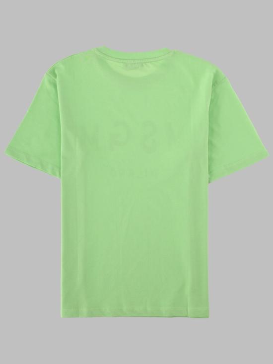26SS [키즈] 엠에스지엠 티셔츠 S6MSJUTH001K MS077 GREEN - MSGM