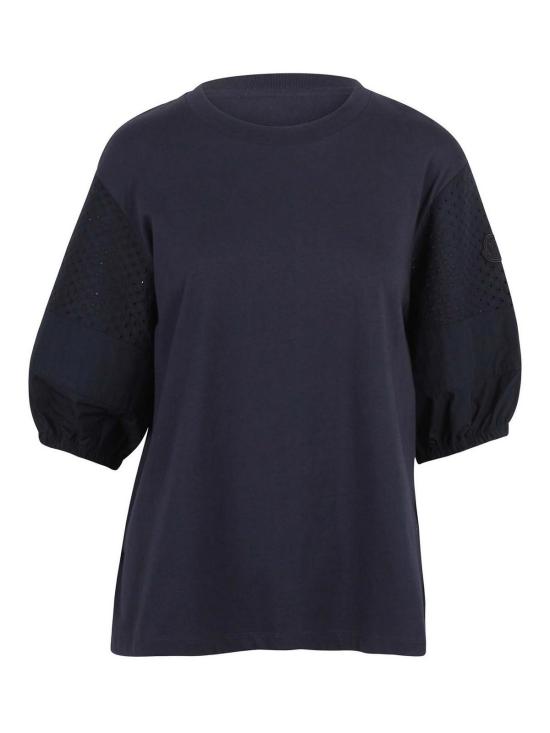 26SS 몽클레어 코튼 저지 산 갈로 티셔츠 L10938C0004589AUO742 Blue
