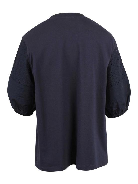 26SS 몽클레어 코튼 저지 산 갈로 티셔츠 L10938C0004589AUO742 Blue - MONCLER