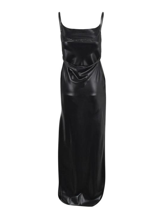 26SS 쿠레쥬 롱 원피스 126CRO771AC00359999 Black - COURREGES