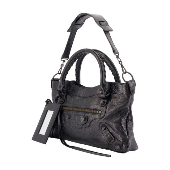 26FW 발렌시아가 르 시티 퍼스트 백 866958 2ACFH 1000 black - BALENCIAGA