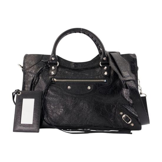 26FW 발렌시아가 르 시티 백 미디움 865760 2ACLR 1000 black