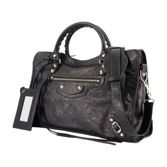 26FW 발렌시아가 르 시티 백 미디움 865760 2ACLR 1000 black - BALENCIAGA