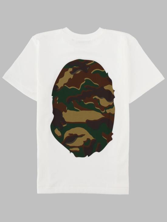 26FW [키즈] 베이프 티셔츠 001TEM306054K WHXGR WHITE - BAPE