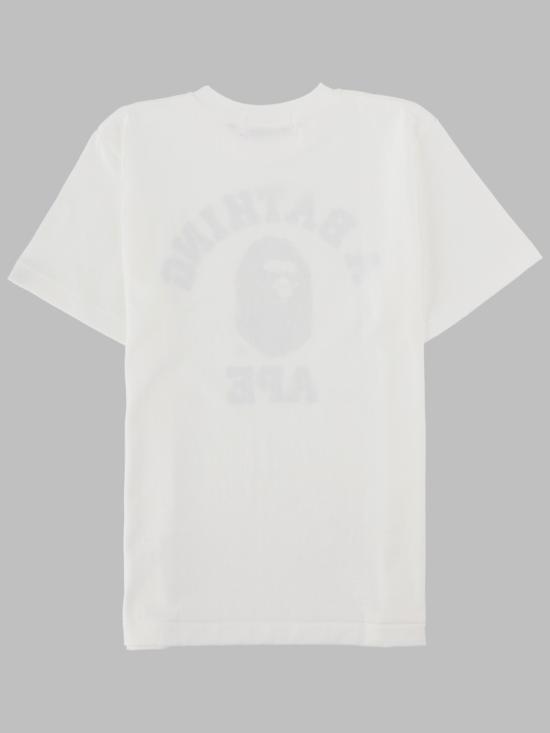 26FW [키즈] 베이프 티셔츠 001TEM306031K WHXGR WHITE - BAPE