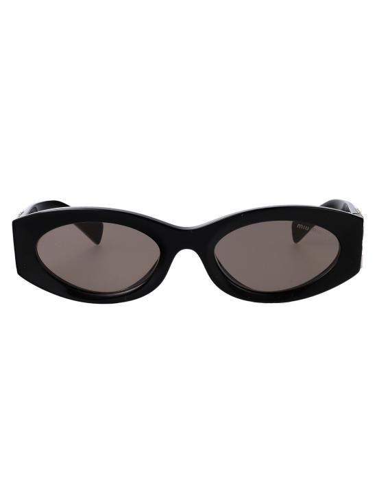 26SS 미우미우 볼드 스퀘어 프레임 선글라스 0MU 11WS 16K80Q black