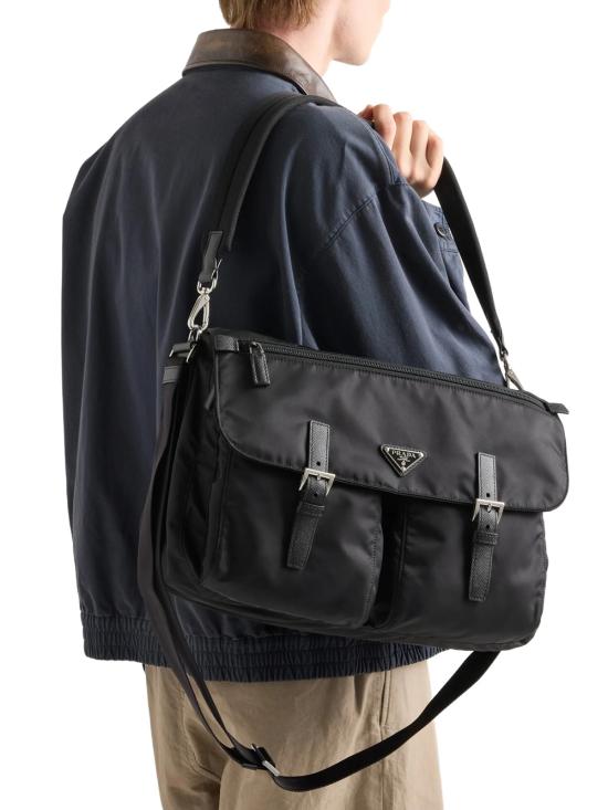 26FW 프라다 리나일론 메신저 숄더백 2VD072VDMO 2C26 F0002 NERO - PRADA