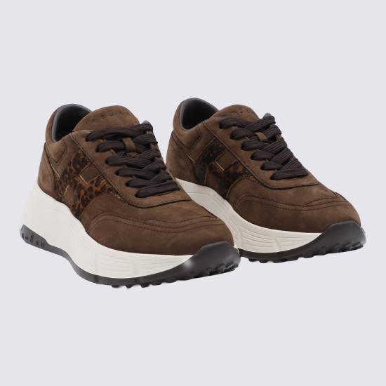 26FW 호간 스니커즈 HXW6690FR30 VH80R1D MARRONE - HOGAN