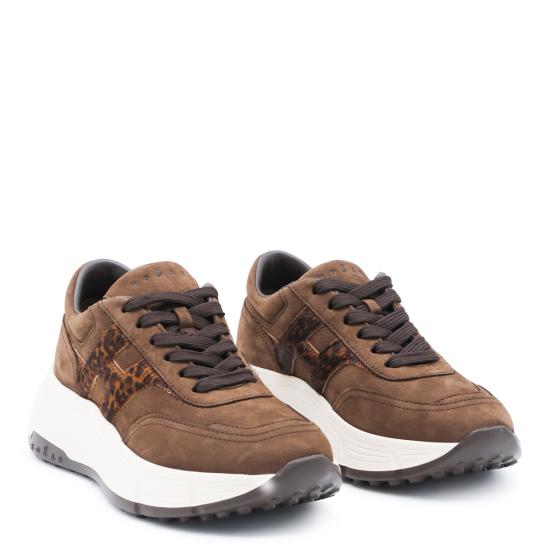 26FW 호간 스니커즈 HXW6690FR30 VH80R1D MARRONE - HOGAN