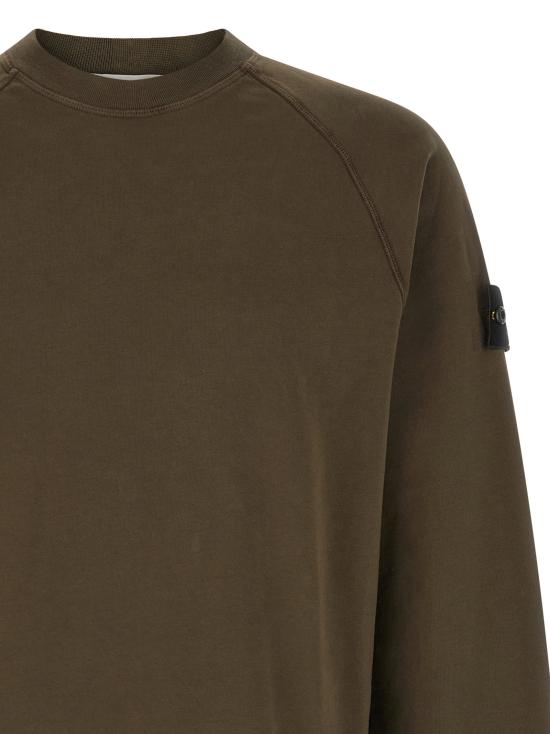 26FW 스톤 아일랜드 긴팔 티셔츠 6100060 스웨트셔츠 그레이 - STONE ISLAND