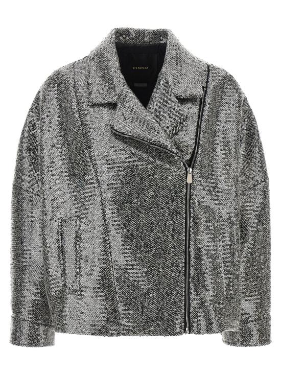 26FW 핑코 자켓 107145A3FEZZ2 Silver
