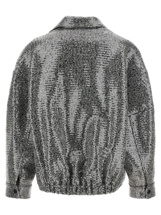 26FW 핑코 자켓 107145A3FEZZ2 Silver - PINKO