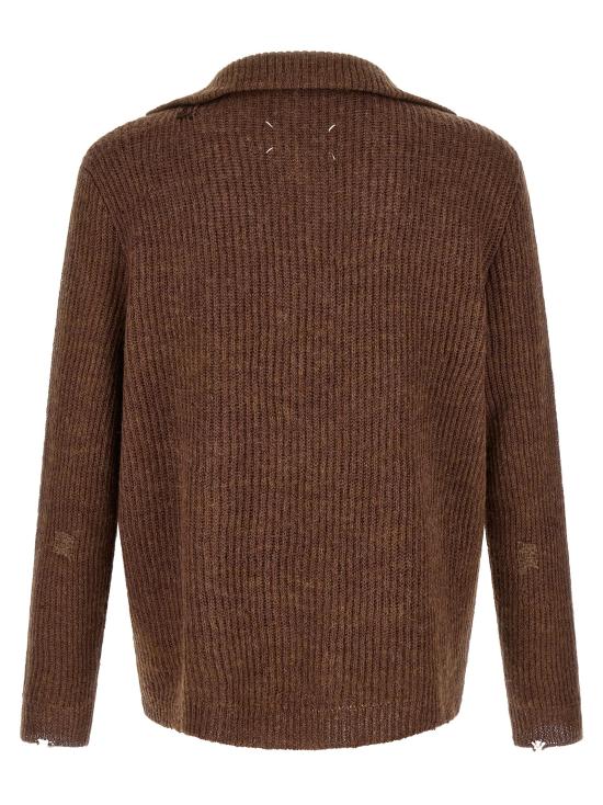 26FW 마르지엘라 스웨터 S67HL0008M13024122F Brown - MAISON MARGIELA