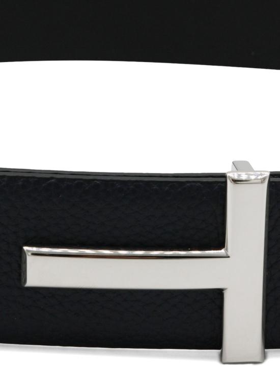 26FW 톰포드 그레인 레더 T 아이콘 벨트 40mm TB178 LCL236SUNA - TOMFORD