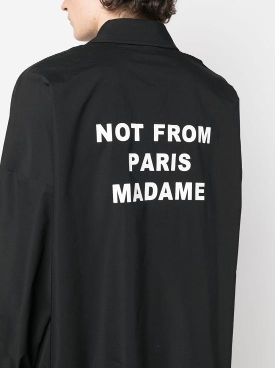 26FW 드롤드무슈 패딩 PERMJT183PA014 BL Nero - DROLE DE MONSIEUR