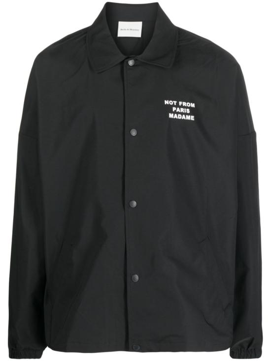 26FW 드롤드무슈 패딩 PERMJT183PA014 BL Nero