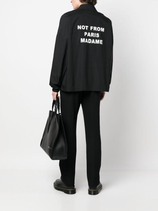 26FW 드롤드무슈 패딩 PERMJT183PA014 BL Nero - DROLE DE MONSIEUR