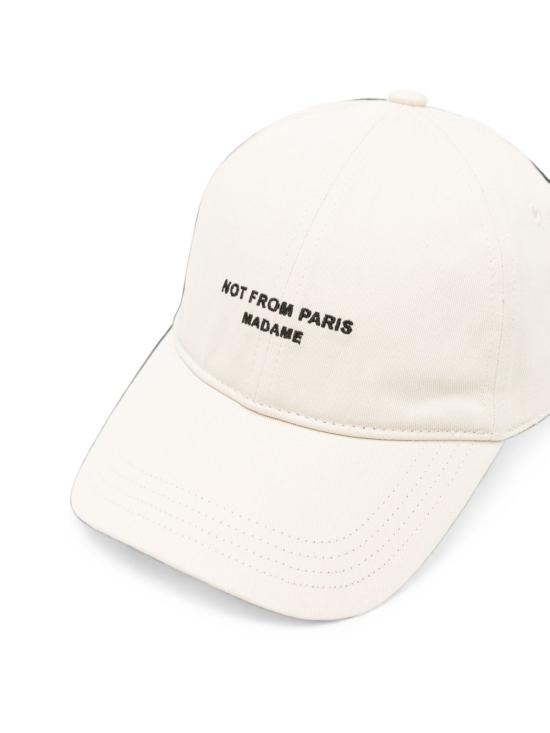 26FW 드롤드무슈 볼캡 LCP207CO138 OW Bianco - DROLE DE MONSIEUR