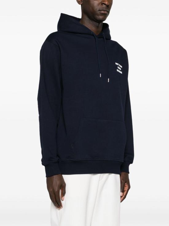 26FW 드롤드무슈 후드 티셔츠 PERMHO162CO127 BL Nero - DROLE DE MONSIEUR