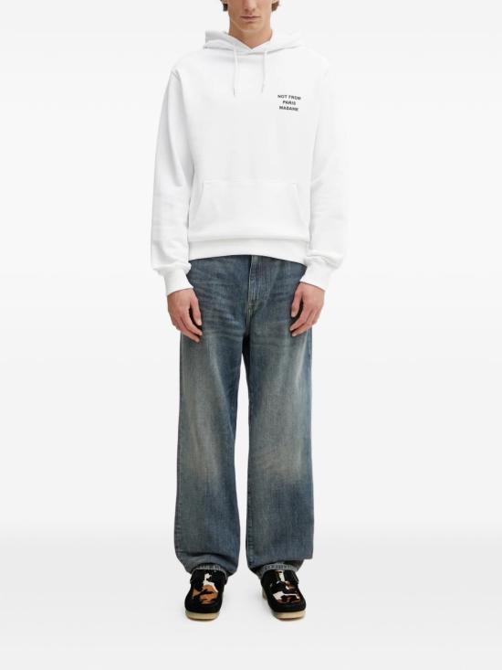 26FW 드롤드무슈 후드 티셔츠 PERMHO162CO127 WT Bianco - DROLE DE MONSIEUR