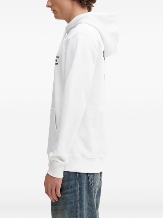 26FW 드롤드무슈 후드 티셔츠 PERMHO162CO127 WT Bianco - DROLE DE MONSIEUR