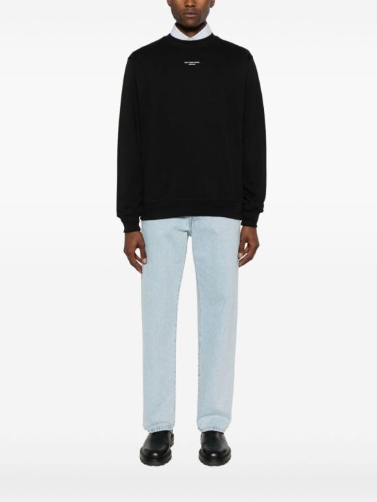 26FW 드롤드무슈 긴팔 티셔츠 PERMSW148CO127 BL Nero - DROLE DE MONSIEUR