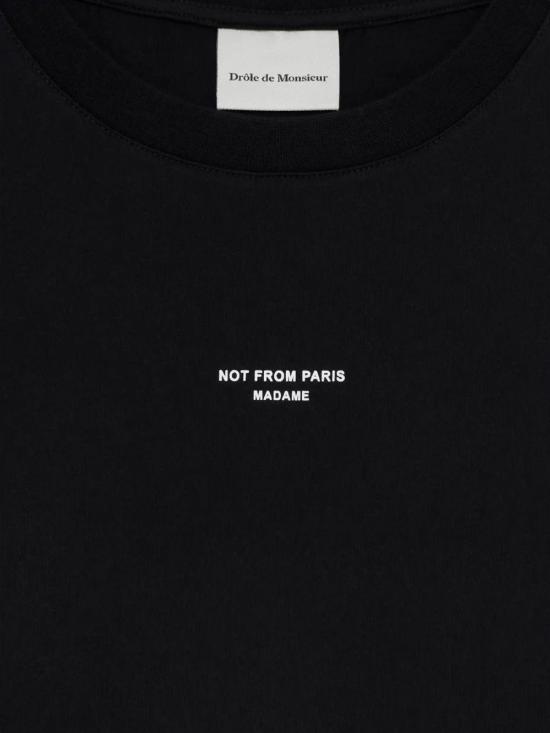 26FW 드롤드무슈 민소매 티셔츠 PERMTS338CO311 BL Nero - DROLE DE MONSIEUR