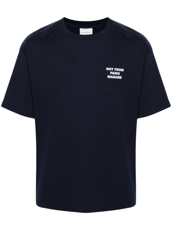 26FW 드롤드무슈 반팔 티셔츠 PERMTS203CO002 NY Blu