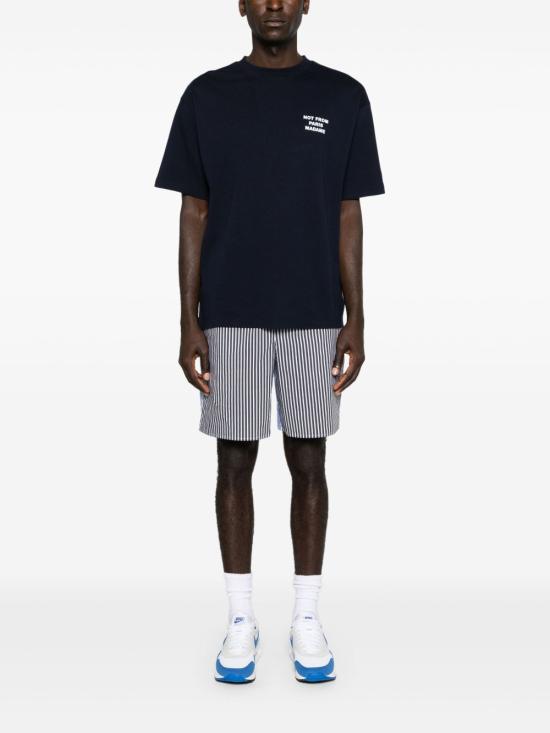 26FW 드롤드무슈 반팔 티셔츠 PERMTS203CO002 NY Blu - DROLE DE MONSIEUR
