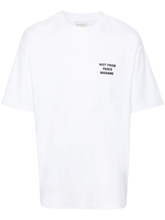 26FW 드롤드무슈 반팔 티셔츠 PERMTS203CO002 OPW Bianco