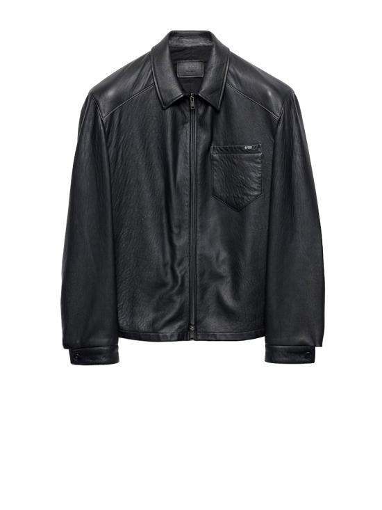 26FW 프라다 가죽 자켓 UPW615 S OOO 19WCF0002 NERO
