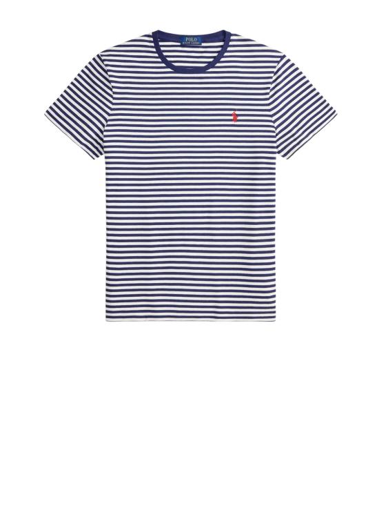 26FW 폴로 랄프로렌 반팔 티셔츠 710956828 502 NEWPORT NAVY WHITE
