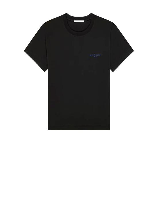 26FW 지방시 반팔 티셔츠 BW70FJ31D8 001 BLACK