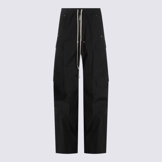 26FW 릭 오웬스 스트레이트 팬츠 RU02F4339TE 09 Nero - RICK OWENS